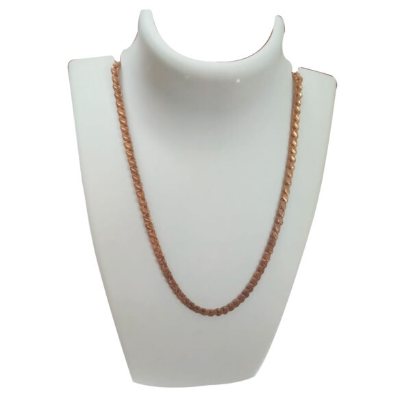 S9003-01 - Aadhyathmik Panchaloha Golusu Panchalogam Aimpon Panchadathu Chain Total Length 24inch Weight 29grams