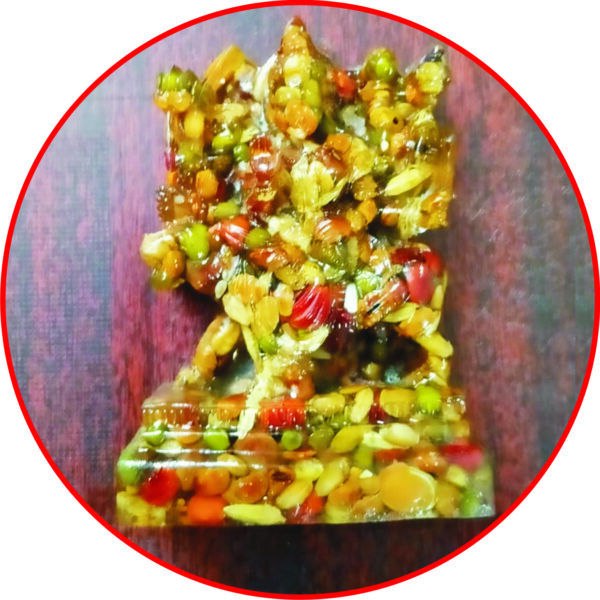 S9006-02 - Aadhyathmik Durga Matha Navadhanya Idol 3inch 58grams