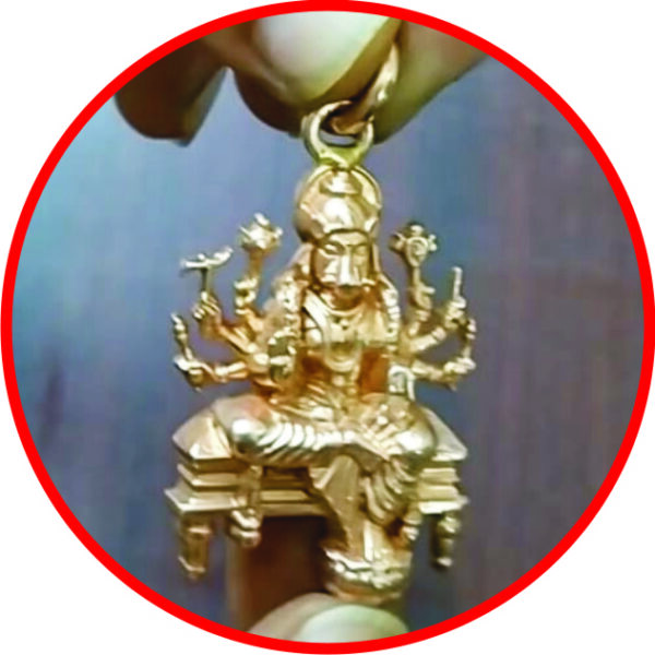 S9038-58-02 – Aadhyathmik Maha Varahi Pendant Panchalogam Panchaloha Panchdathu 1.75inch 16grams