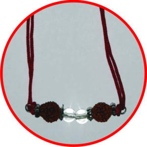S9058-398-02 – Aadhyathmik 5 Mukhi Rudraksh Kavach Pancha Mukhi Rudraksh Kavach for Men and Women