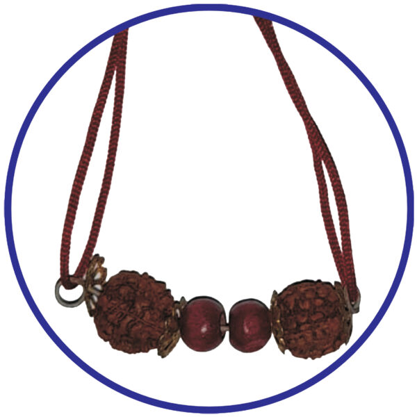 S9058-398-03 – Aadhyathmik 5 Mukhi Rudraksh Kavach Pancha Mukhi Rudraksh Kavach for Men and Women