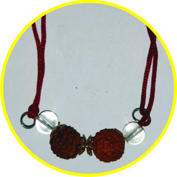 S9058-398-08 – Aadhyathmik 5 Mukhi Rudraksh Kavach Pancha Mukhi Rudraksh Kavach for Men and Women