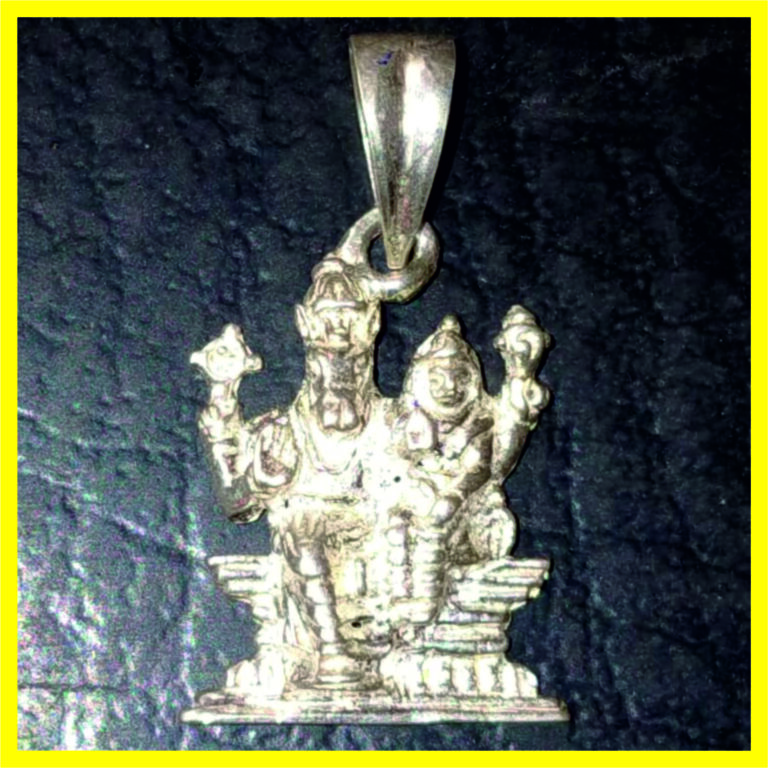 SP0010 - Aadhyathmik Lakshmi Hayagreeva Silver Pendant Velli Locket ...