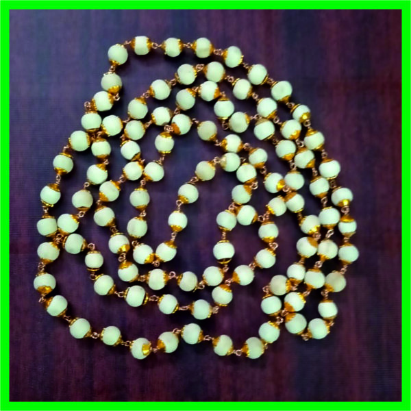 TUL-MMM1 - Aadhyathmik Ayyappa Tulsi Mixed Metal Mala 108 Beads