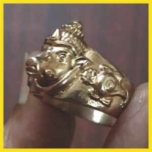 7LR2 - Aadhyathmik Devi Varahi Sapthaloha Ring