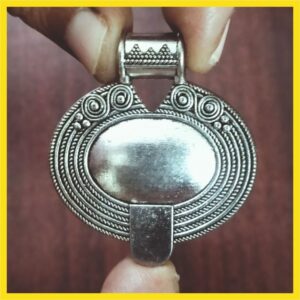 MLP8 - Aadhyathmik Kateri Amman Mishrama Loha Pendant 1.5inch 9grams