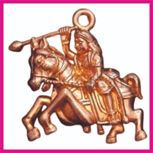 5LP27 - Aadhyathmik Sundararaja Perumal Vishnu Kallazhagar Vanagiriswarar Panchaloha Pendant Aimpon Locket Panchalogam Panchdathu Kavach 1.5inch